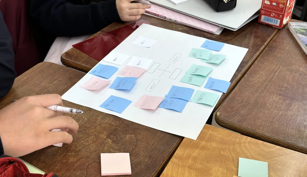 授業の様子を写した画像